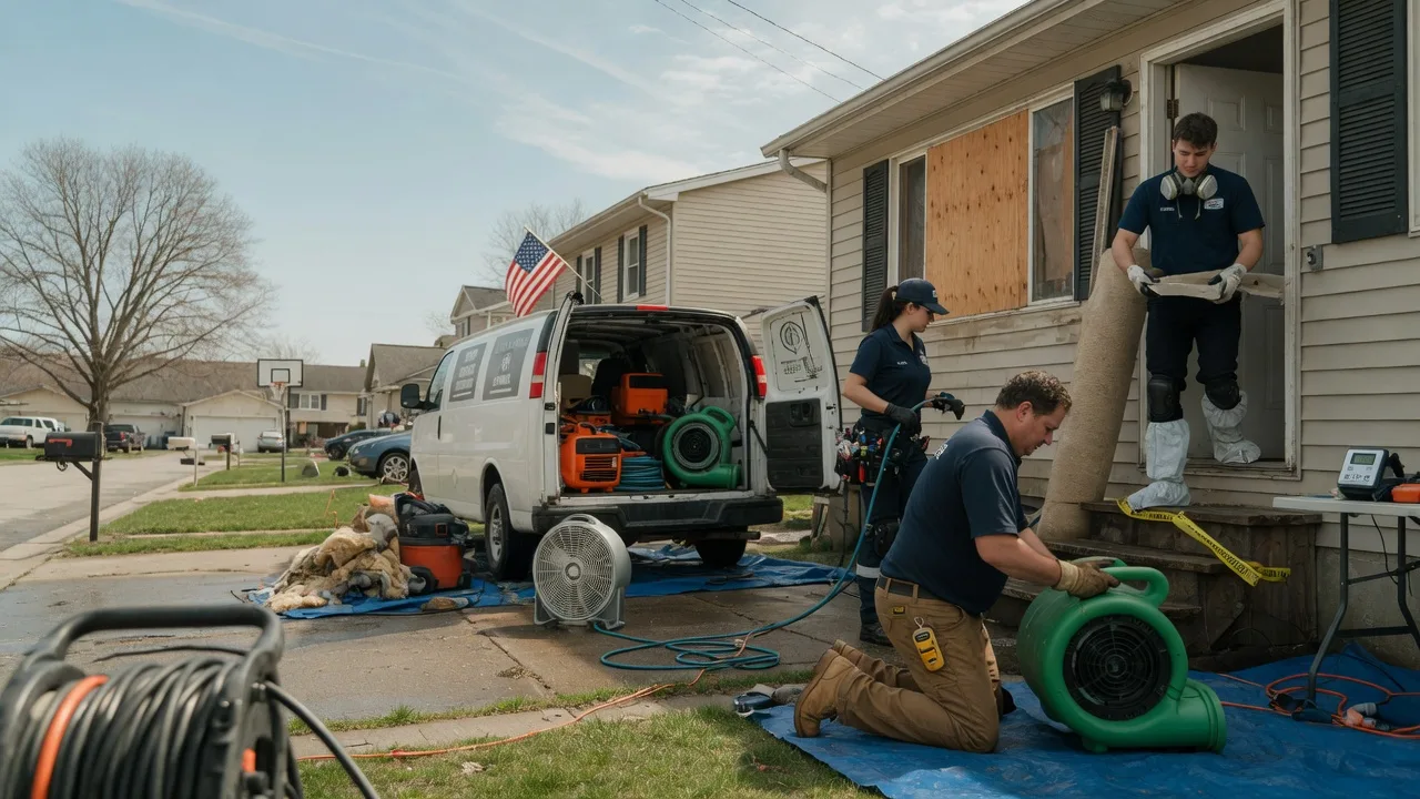 Water Damage Restoration in Purchase, NY near me
